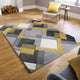 Tapis Nimbus 160x230cm Jaune/Gris/Beige