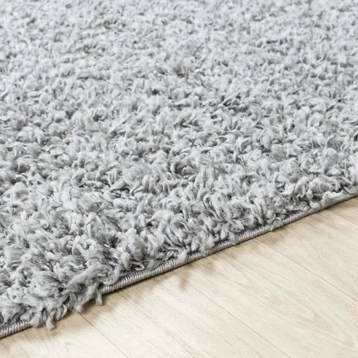 Tapis Shaggy rond Lilly Gris