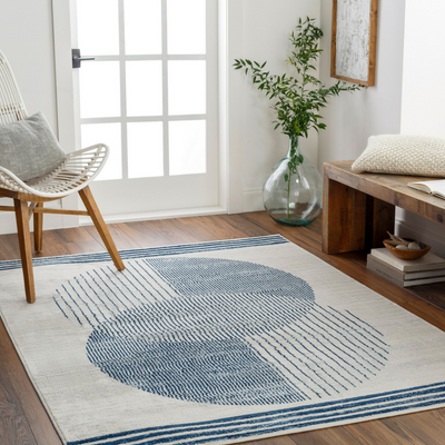 Tapis Enso Bleu 120x170cm