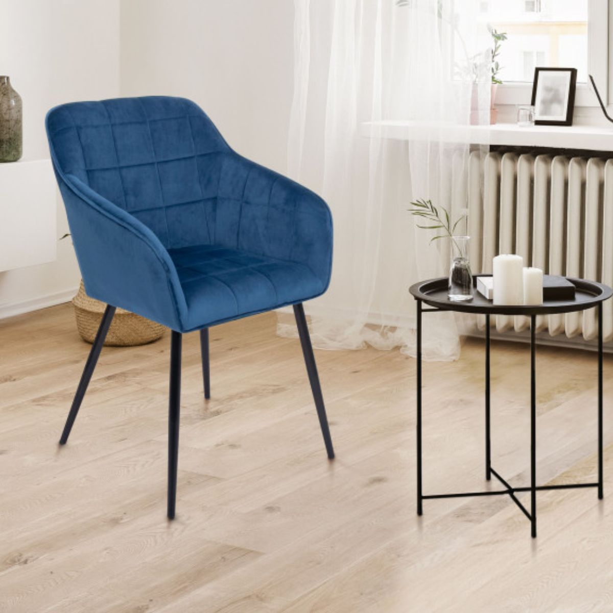 Lot de 2 fauteuils Melinda Bleu