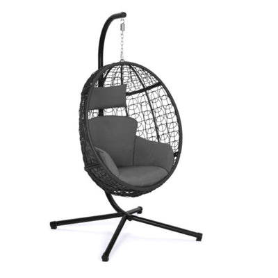 Fauteuil suspendu gris