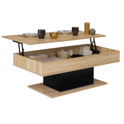 Table basse Tania avec plateau relevable