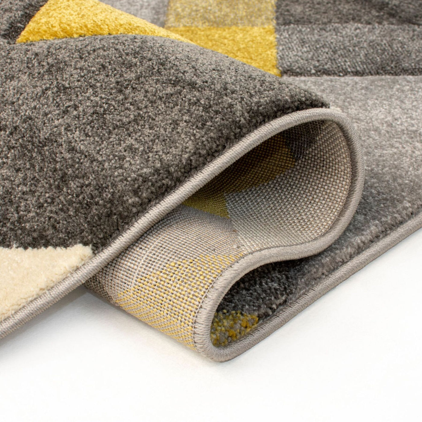 Tapis Nimbus 160x230cm Jaune/Gris/Beige