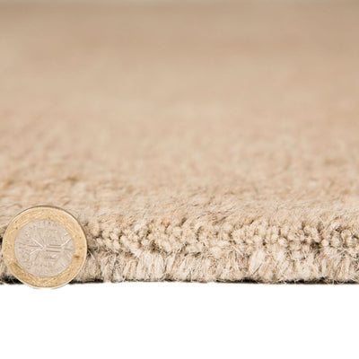 Tapis de couloir en laine Siena Naturel 60x230cm