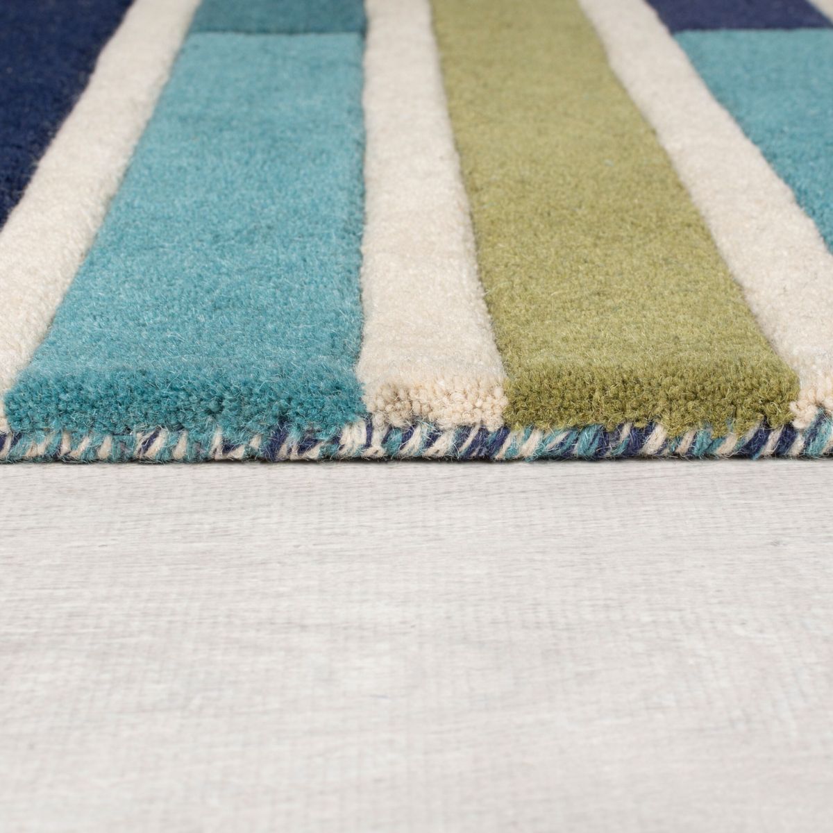 Tapis de couloir en laine Piano 60x230cm