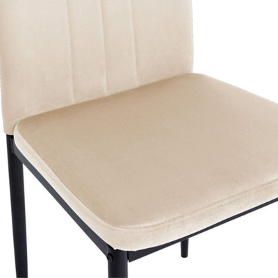 Lot de 6 chaises Jade creme