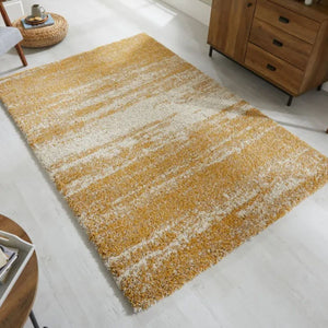 tapis-shaggy-jaune