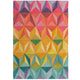 Tapis multicolore 100% laine