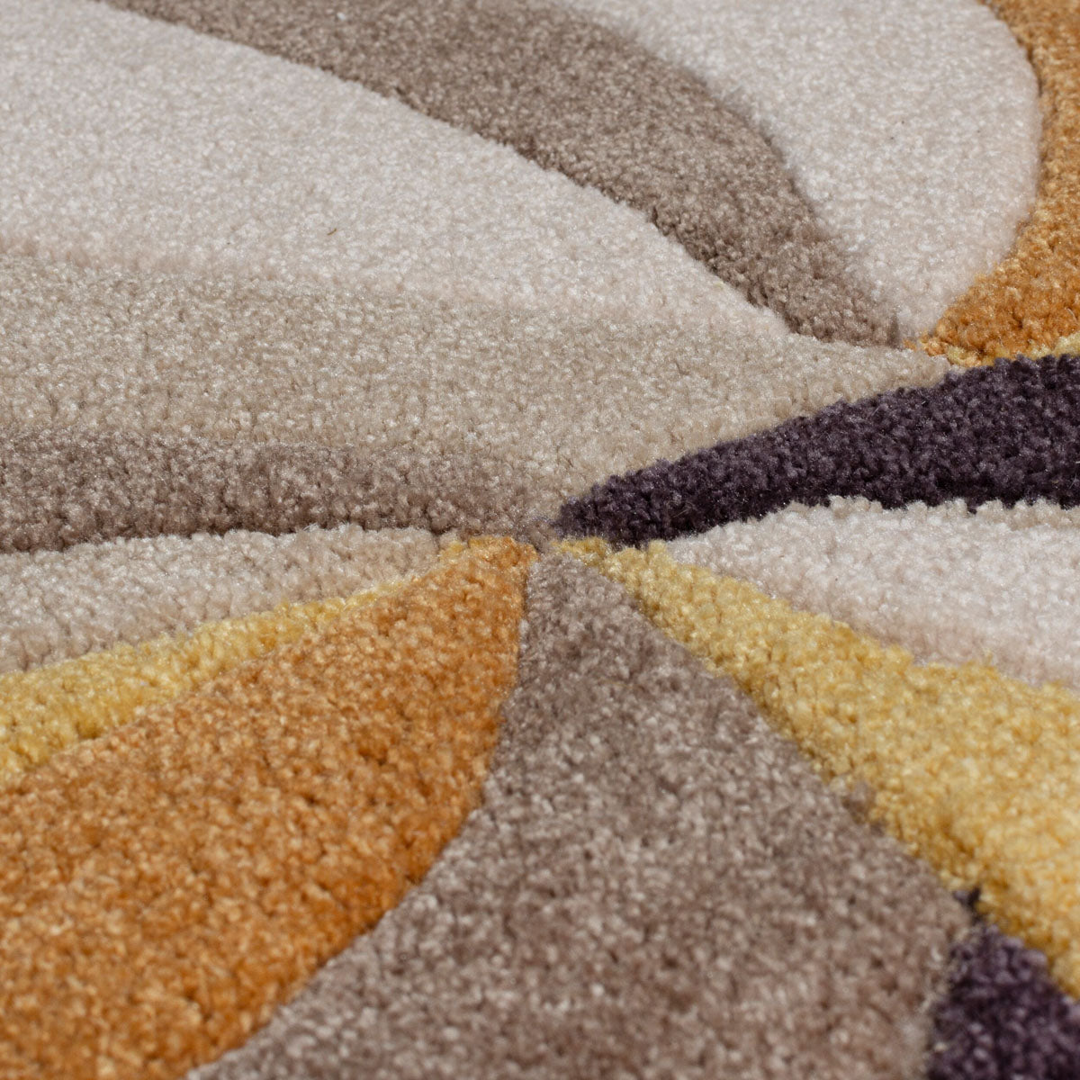 Tapis Splinter Ocre