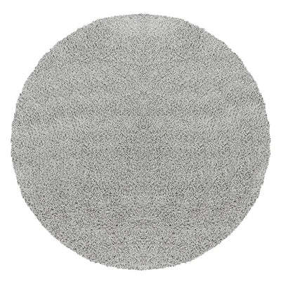 Tapis Shaggy rond Lilly Gris