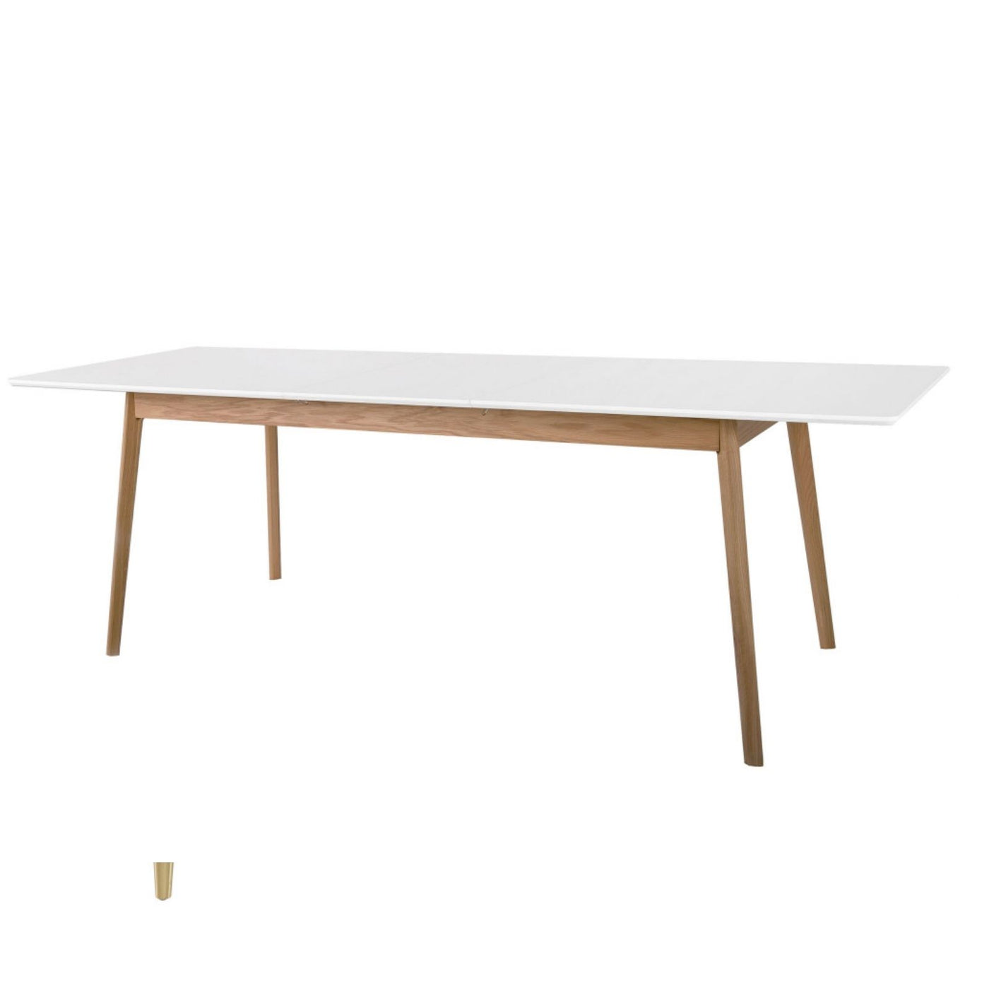 Table à manger scandinave extensible 8 à 12 personnes - Léger défaut