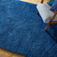 Tapis shaggy Sparks Bleu