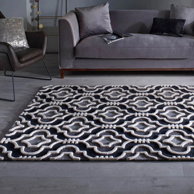 tapis gris laine