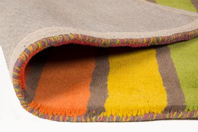 Tapis en laine Candy Multicolore