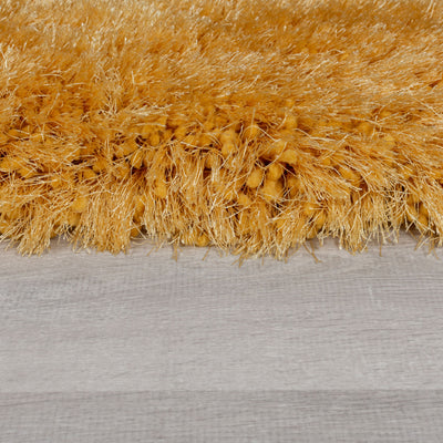 Tapis shaggy Pearl ocre 160x230cm