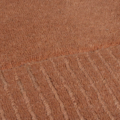 Tapis en laine Siena Terracotta