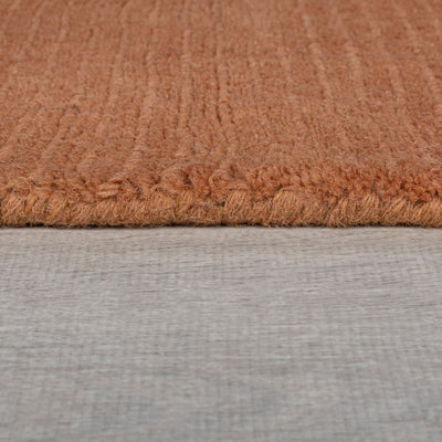 Tapis en laine Siena Terracotta