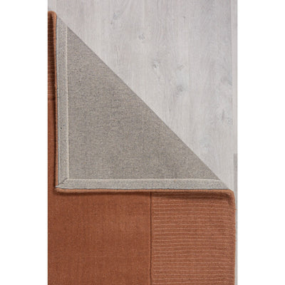 Tapis en laine Siena Terracotta