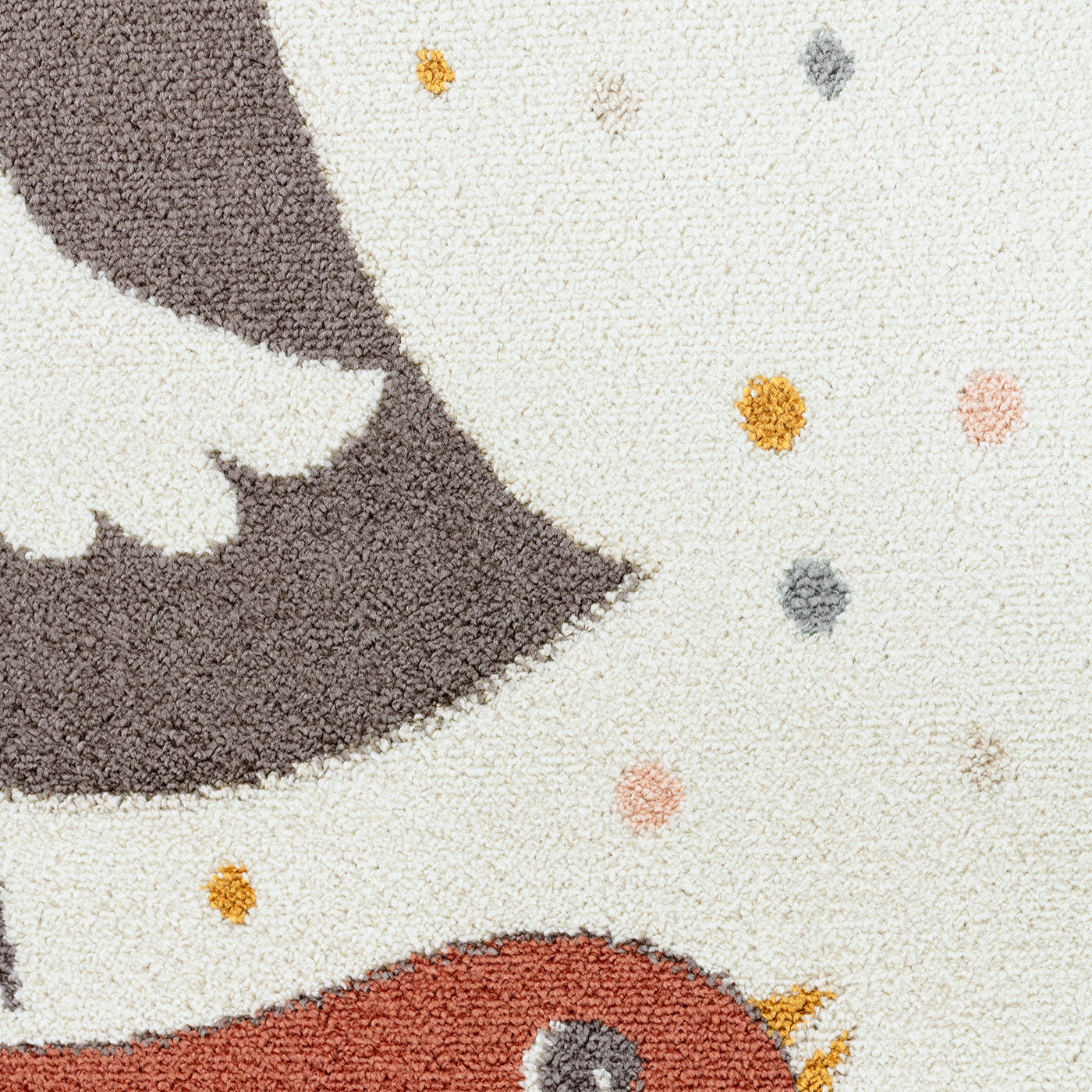 Tapis Enfant Oiseaux Jaune/Bleu/Marron Breda