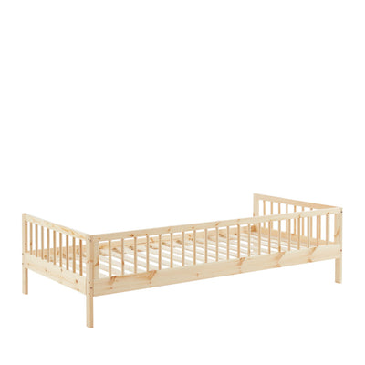 Cadre de lit pour enfant en bois massif 90x190cm