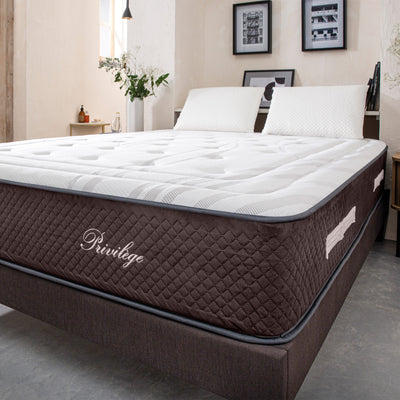 Matelas haut de gamme ressorts et mémoire de forme