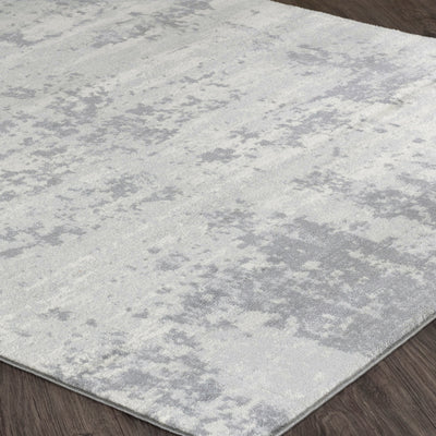 Tapis Abstrait Moderne Gris/Ivoire Dali