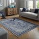 Tapis vintage Antique Bleu