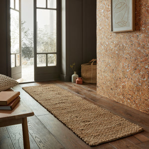 tapis de couloir en jute chunky