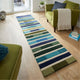 Tapis de couloir en laine Piano 60x230cm