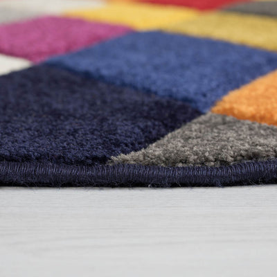 tapis multicolore pas cher